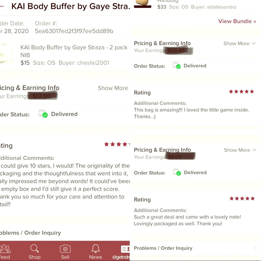 5🌟 reviews and Poshmark 💕!  Check out my closet for 1/2 off items under$35!